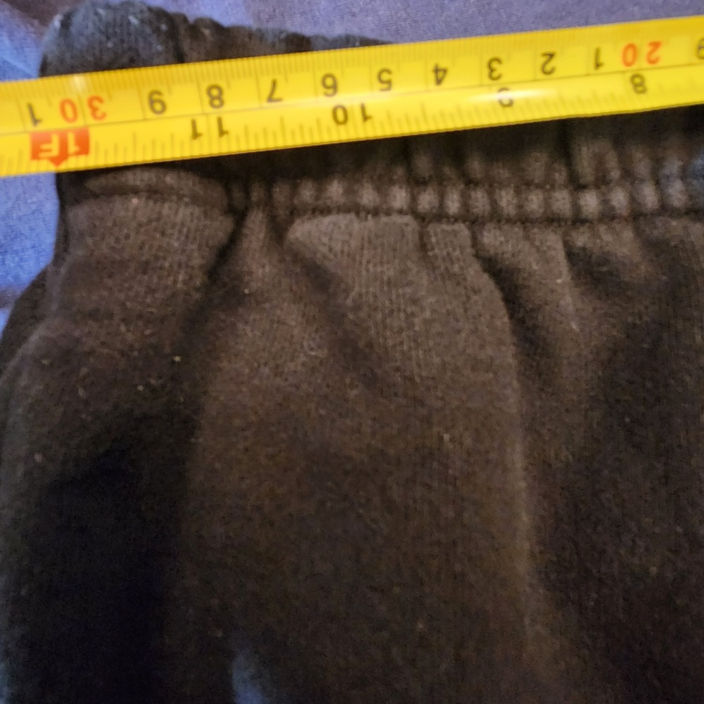 Champion Reverse Weave Sweatpants Mens Small Black Good Joggers GF71 BKC - Picture 6 of 13